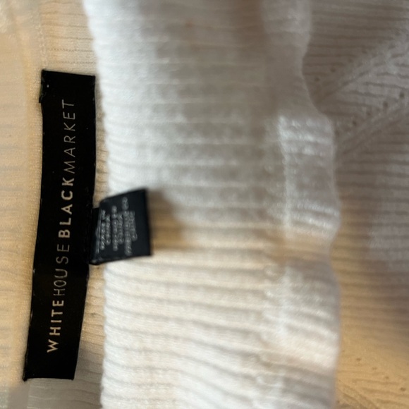 White House Black Market mock turtleneck lightweight sweater - Picture 7 of 7